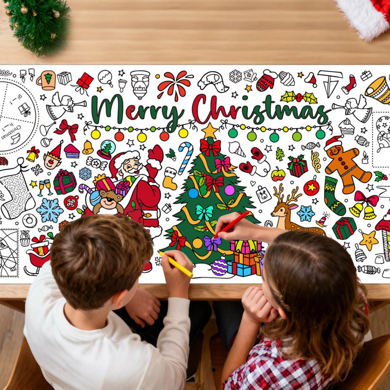 Xmas Giant Coloring PosterBlan - Art And Craft For Xmas recension och pris