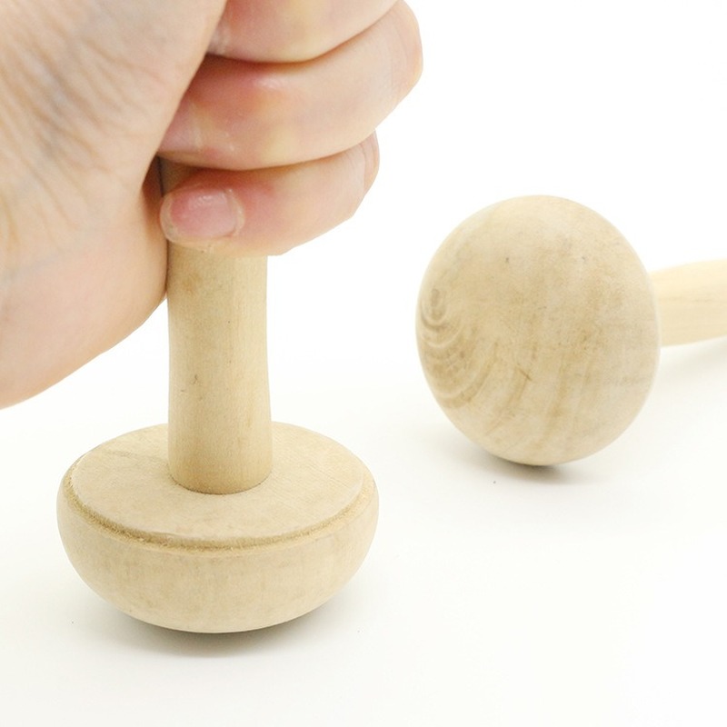 2020 New Wooden Mushroom Rolle - Art Craft Using Paper recension och pris