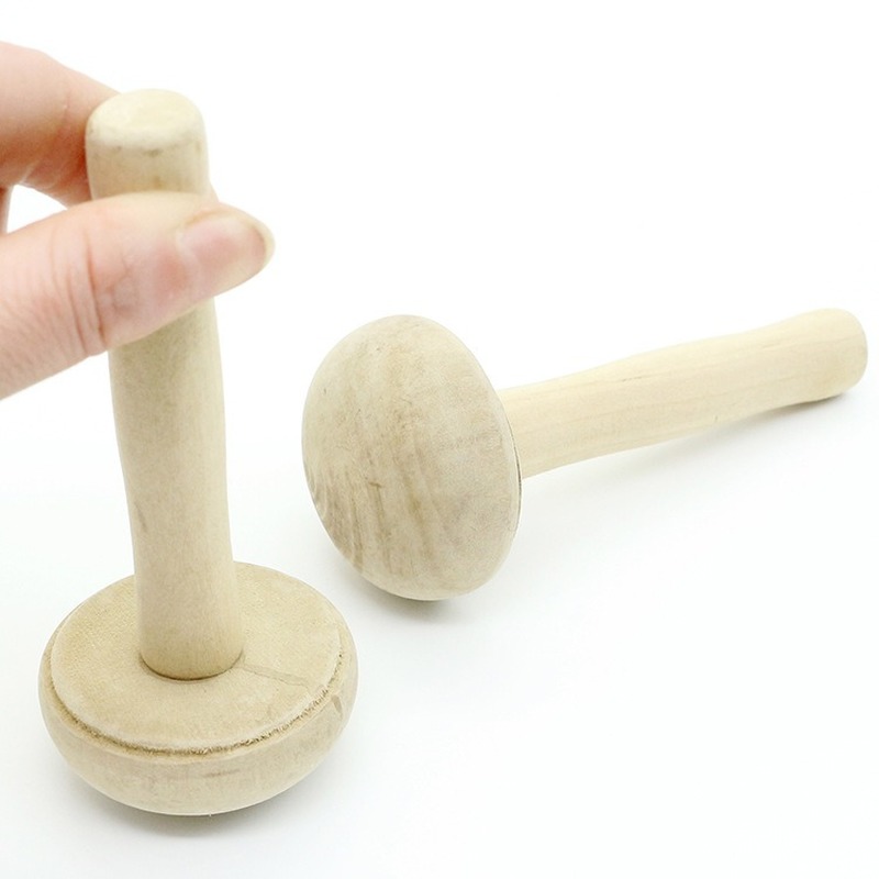 2020 New Wooden Mushroom Rolle - Art Craft Using Paper recension och pris