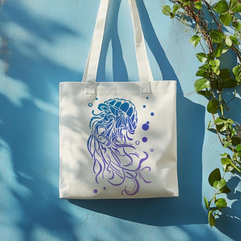Dreamy Jellyfish Stencil Reusa - Art Craft Jellyfish recension och pris