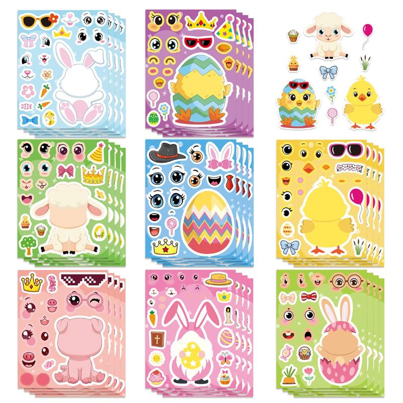 DIY Cartoon Easter Egg Puzzle  - Art Craft Easter recension och pris