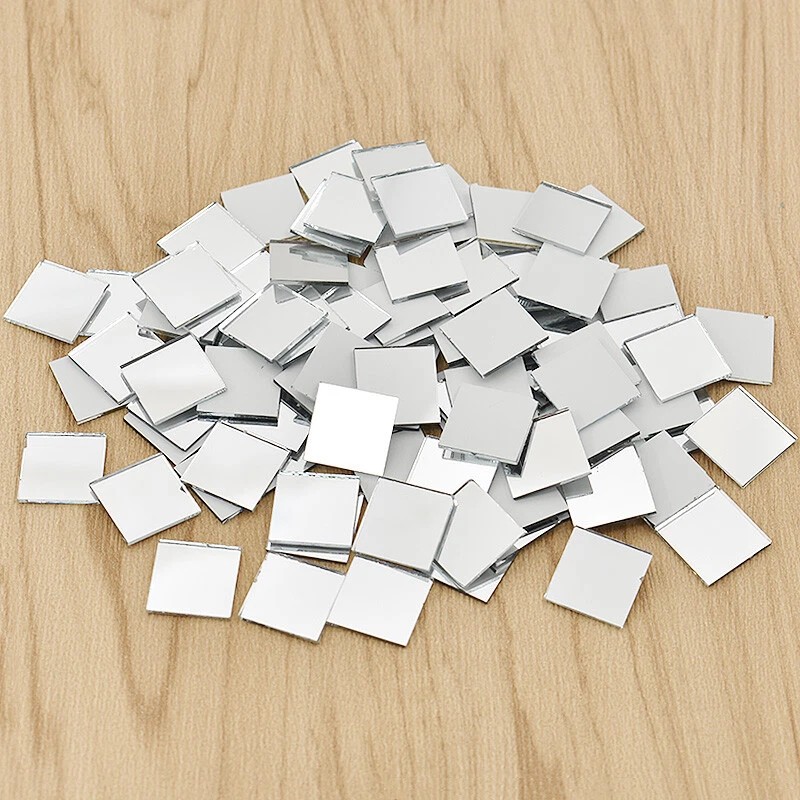 10*10MM 100Pcs Self-Adhesive G - Art Craft Mirror recension och pris