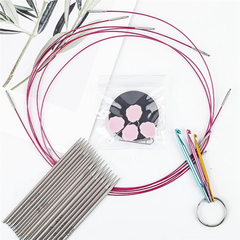 US Sizes 1, 1.5, 2, 2.5, 4, 5, - Knitting Needle Circular recension och pris