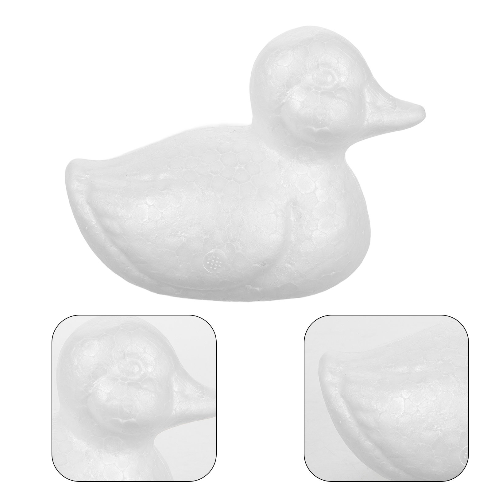 5pcs Foam Duck Shapes White Po - Art Craft Duck recension och pris