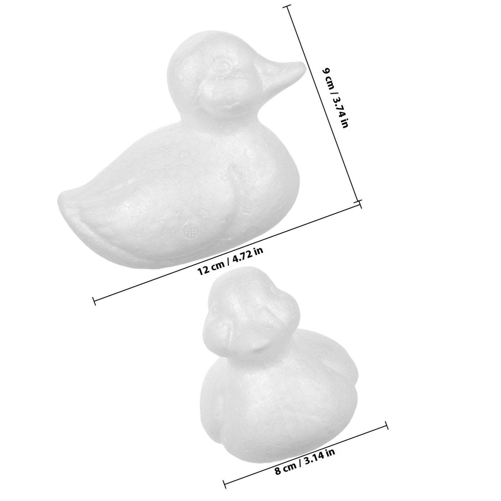 5pcs Foam Duck Shapes White Po - Art Craft Duck recension och pris