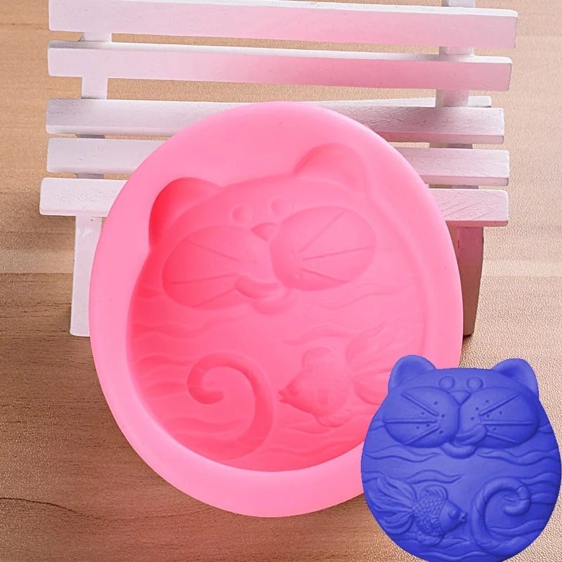 1PC Non-Stick Silicone Mold 3D - Art Craft Cat recension och pris