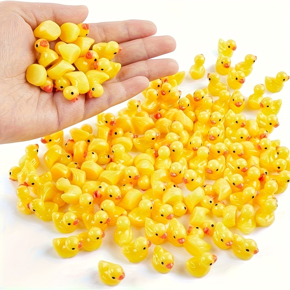 100Pcs Yellow Mini Duck Bulk R - Art Craft Duck recension och pris