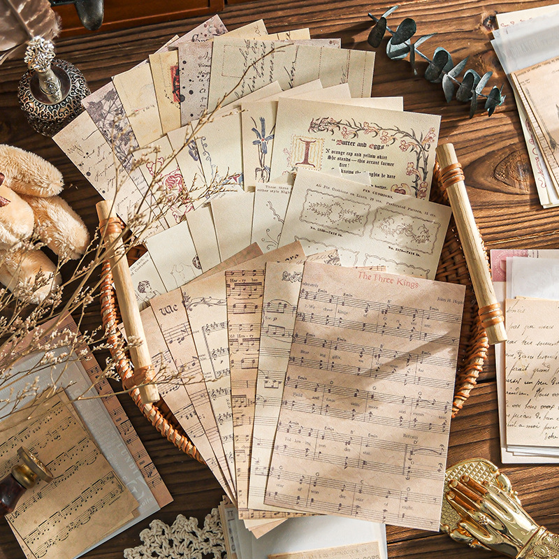 Vintage Scrapbooking Craft Pap - Art Craft Journal recension och pris