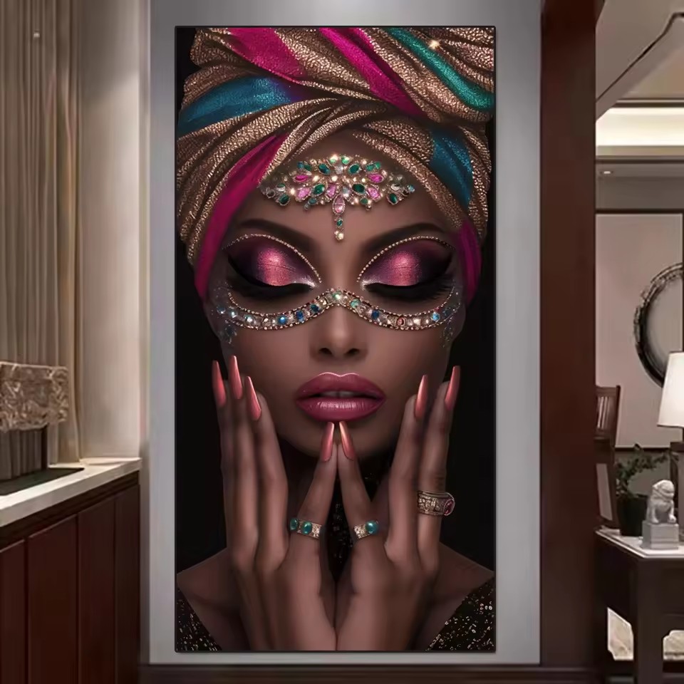 Gemstone African Women Diy Ful - Art And Craft Valentine recension och pris