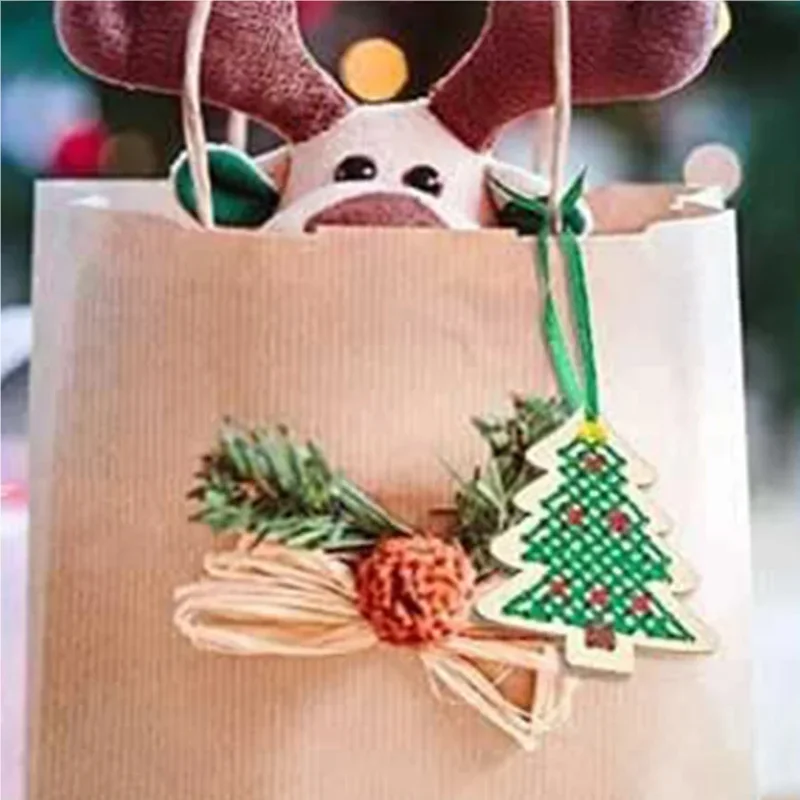 10Pcs New A Top Quality DIY Cr - Art Craft Christmas Tree recension och pris