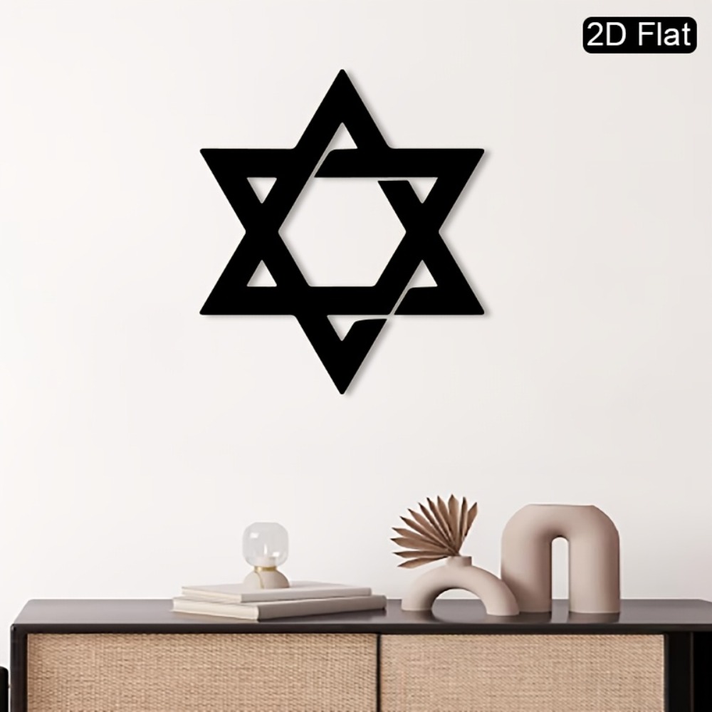 CIFBUY Iron Wall Art Star of D - Art & Craft Be recension och pris