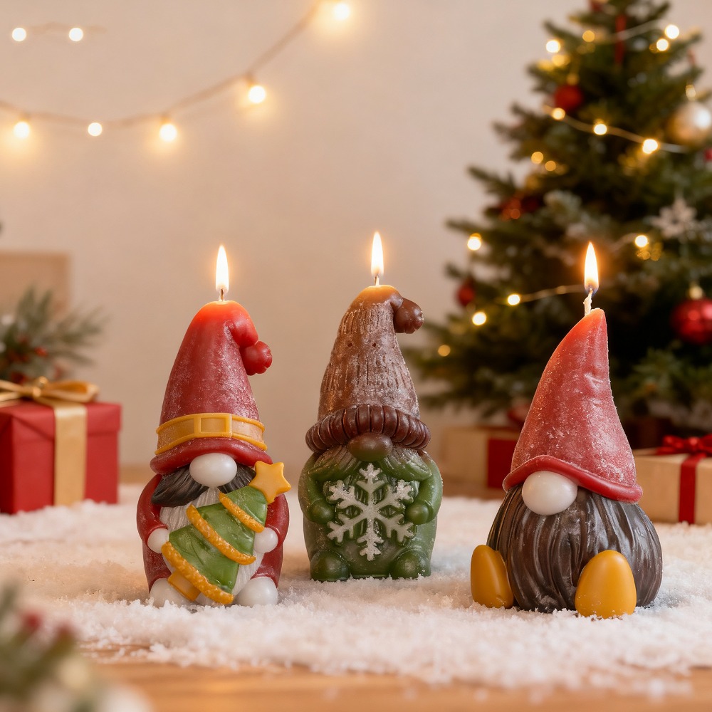 Christmas Dwarfs Silicone Cand - Art And Craft For Xmas recension och pris