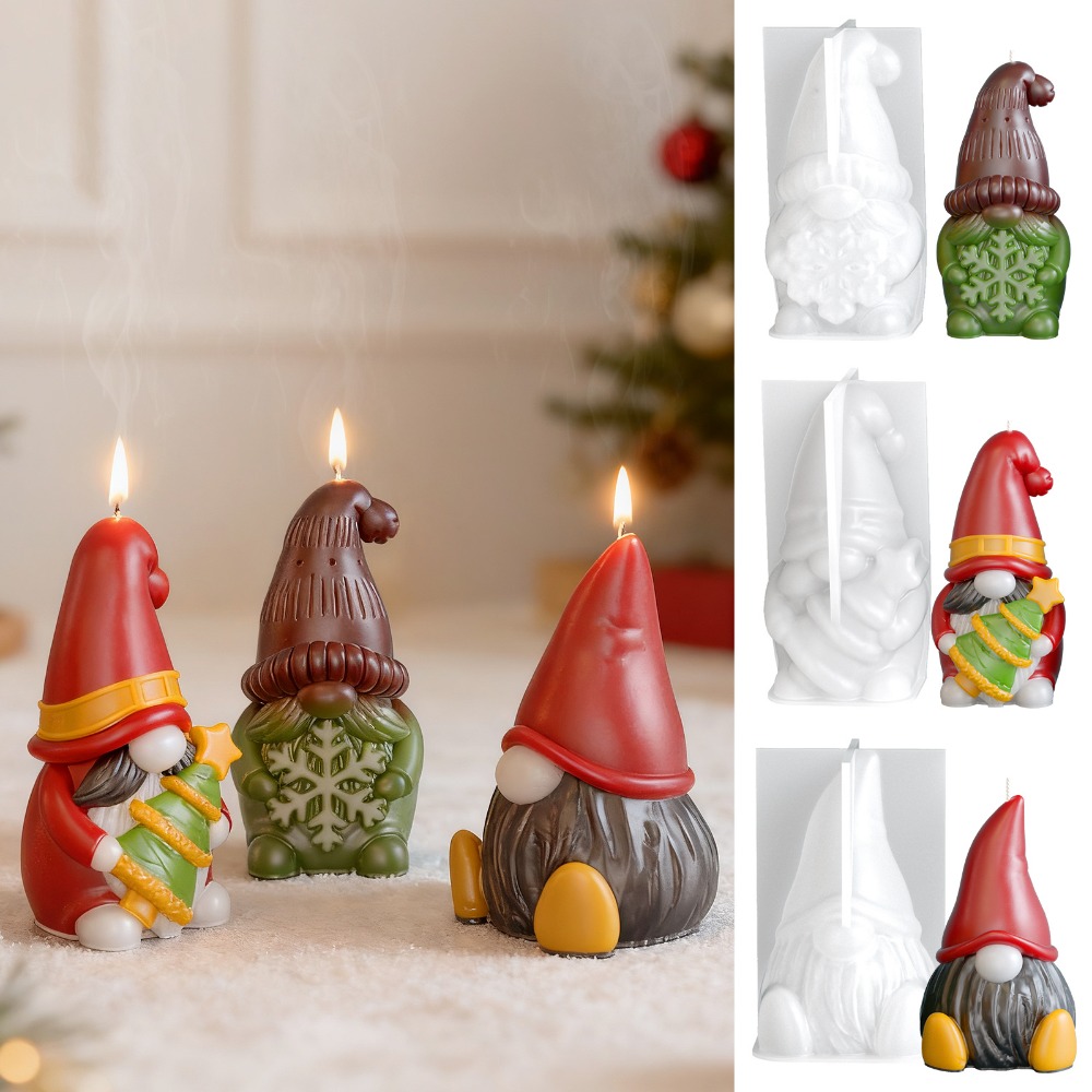 Christmas Dwarfs Silicone Cand - Art And Craft For Xmas recension och pris