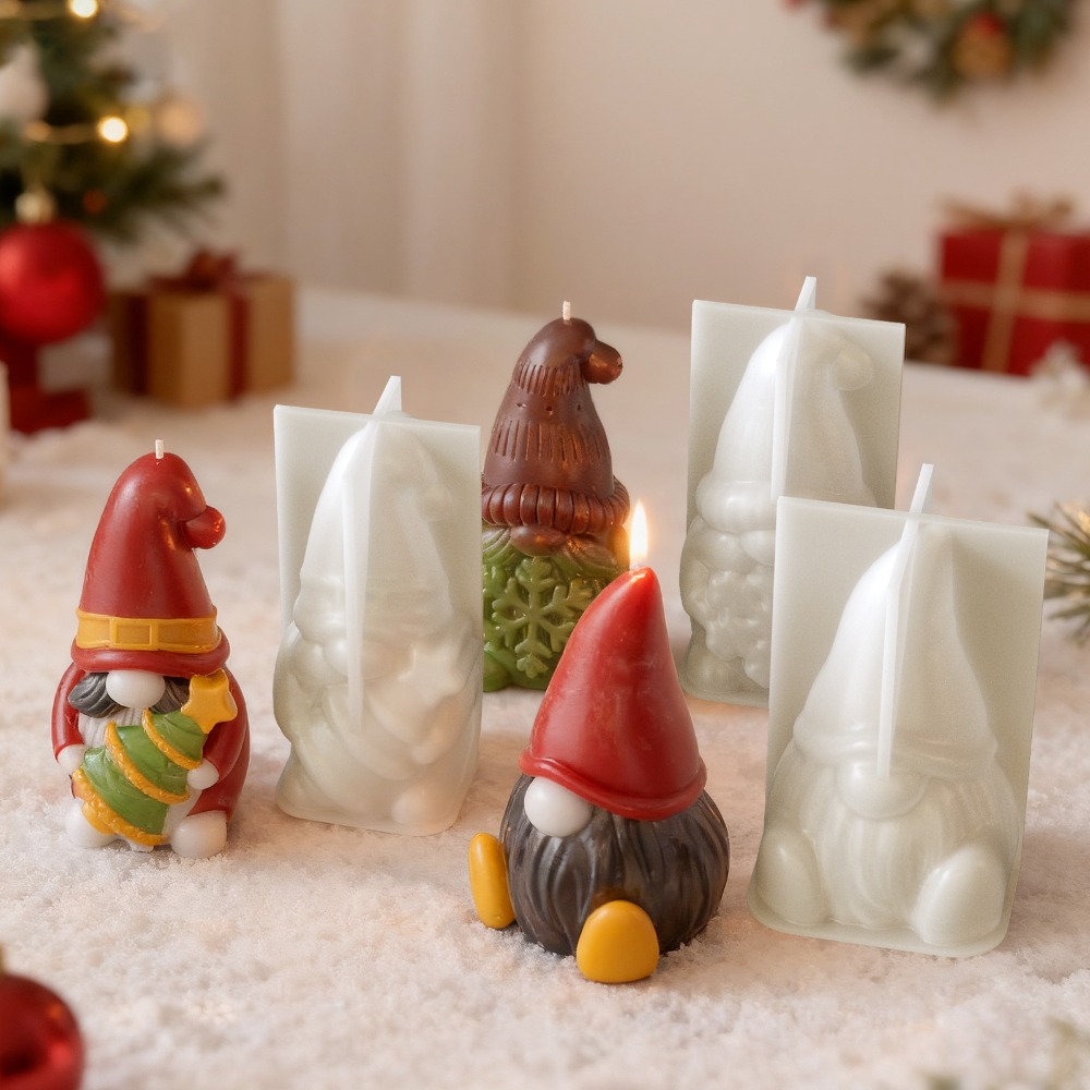 Christmas Dwarfs Silicone Cand - Art And Craft For Xmas recension och pris