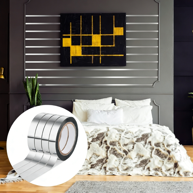 Silvery Metallic Mirror Tape,A - Art Craft Mirror recension och pris