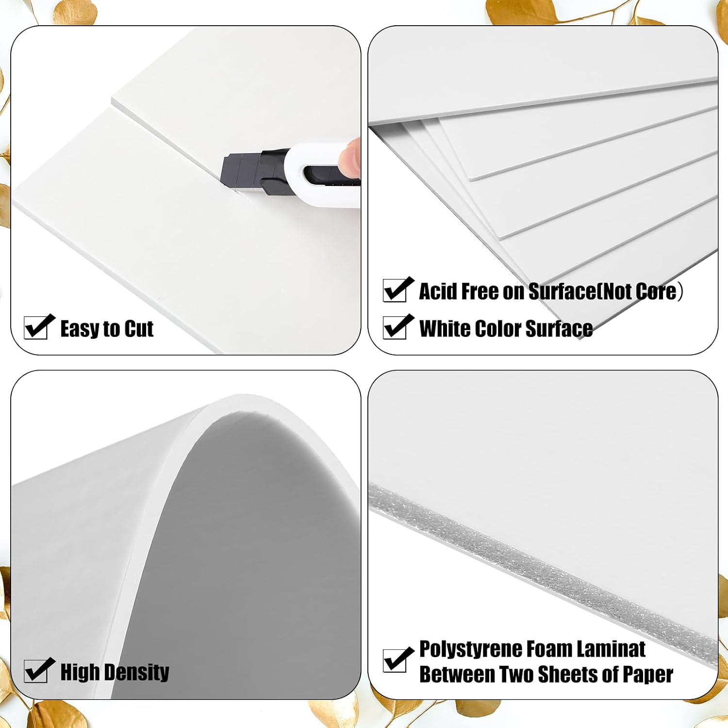 Foam Boards Thickness Foam Pos - School Of Art X Craft recension och pris