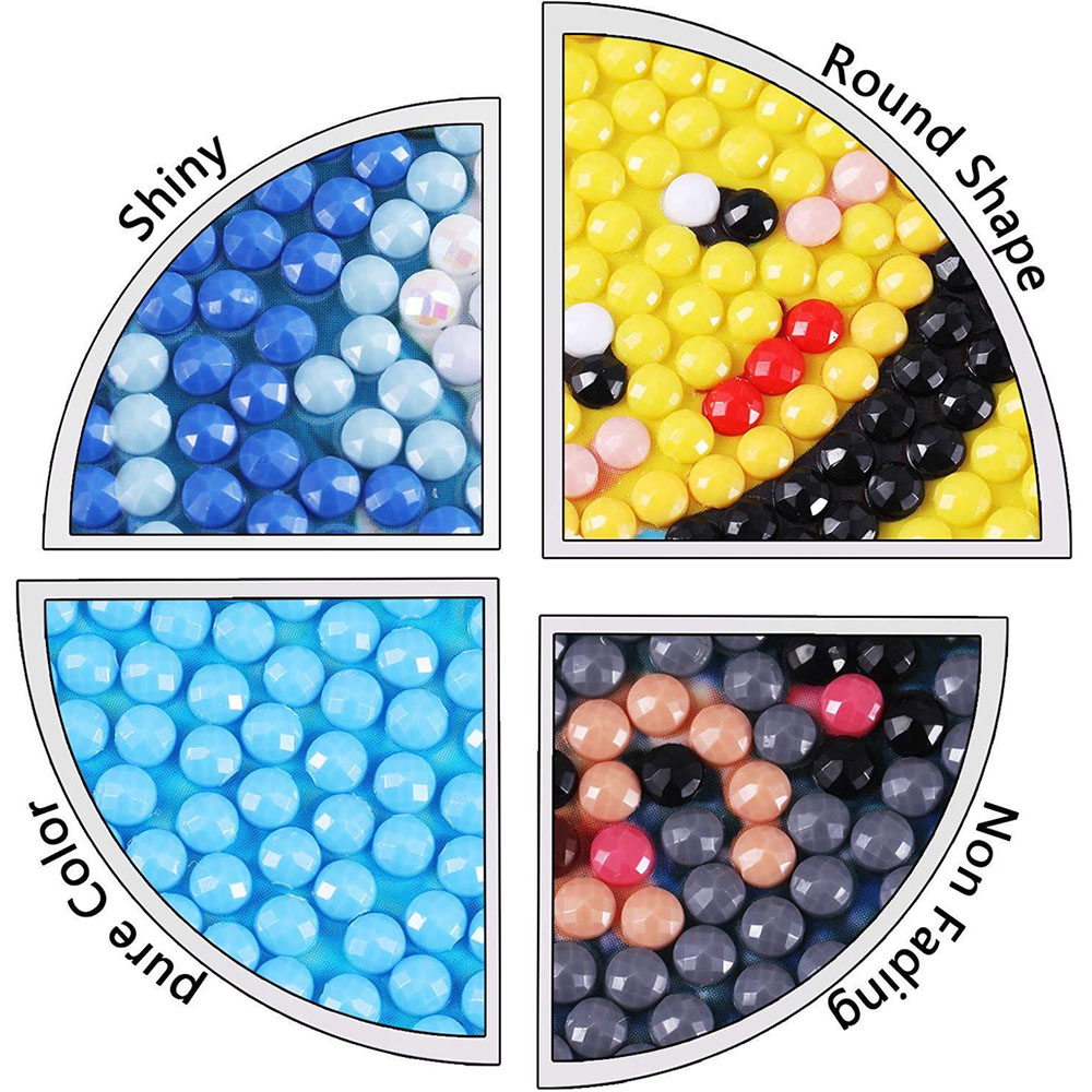 Easy Diamond Painting Stickers - Art Craft Easter recension och pris
