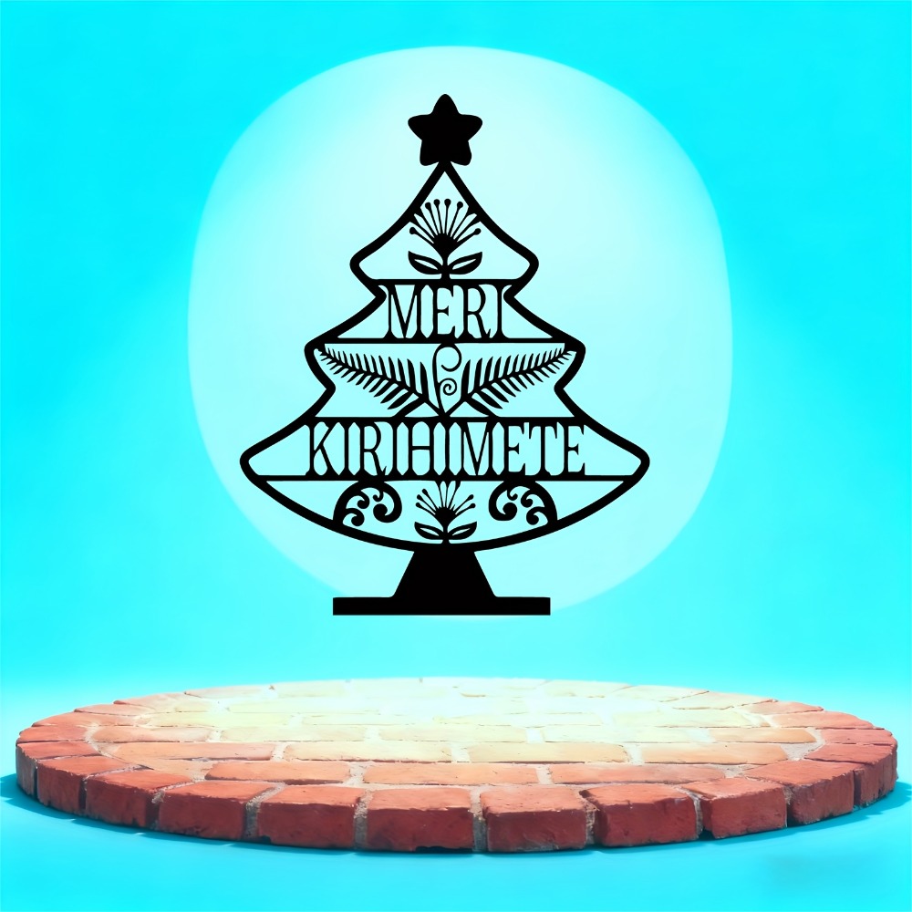 CIFBUY Vintage Maori Style Met - Art Craft Christmas Tree recension och pris