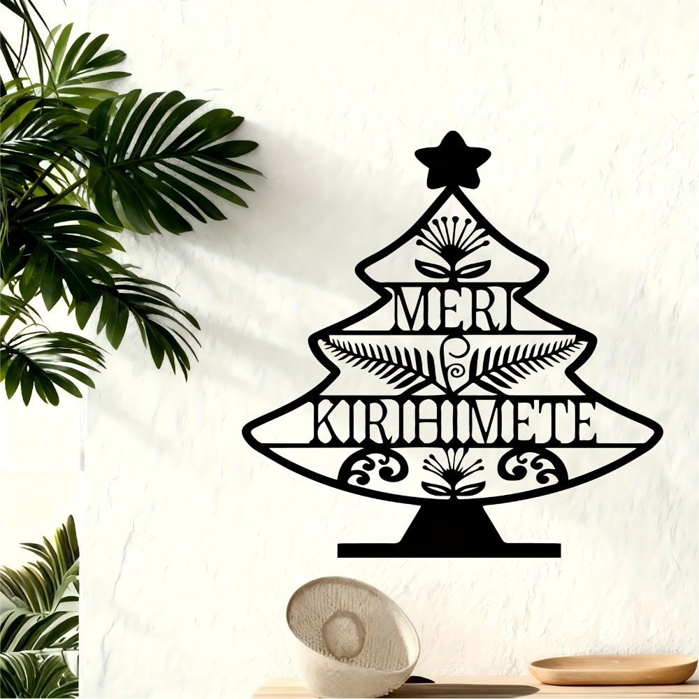 CIFBUY Vintage Maori Style Met - Art Craft Christmas Tree recension och pris