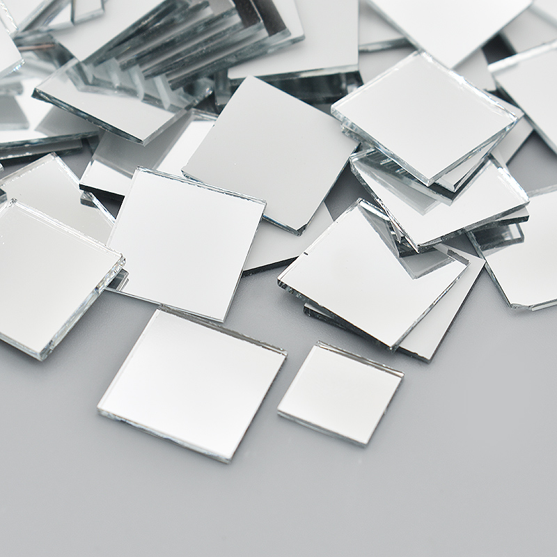 NEW Good 500Pcs 10x10mm/15x15m - Art Craft Mirror recension och pris