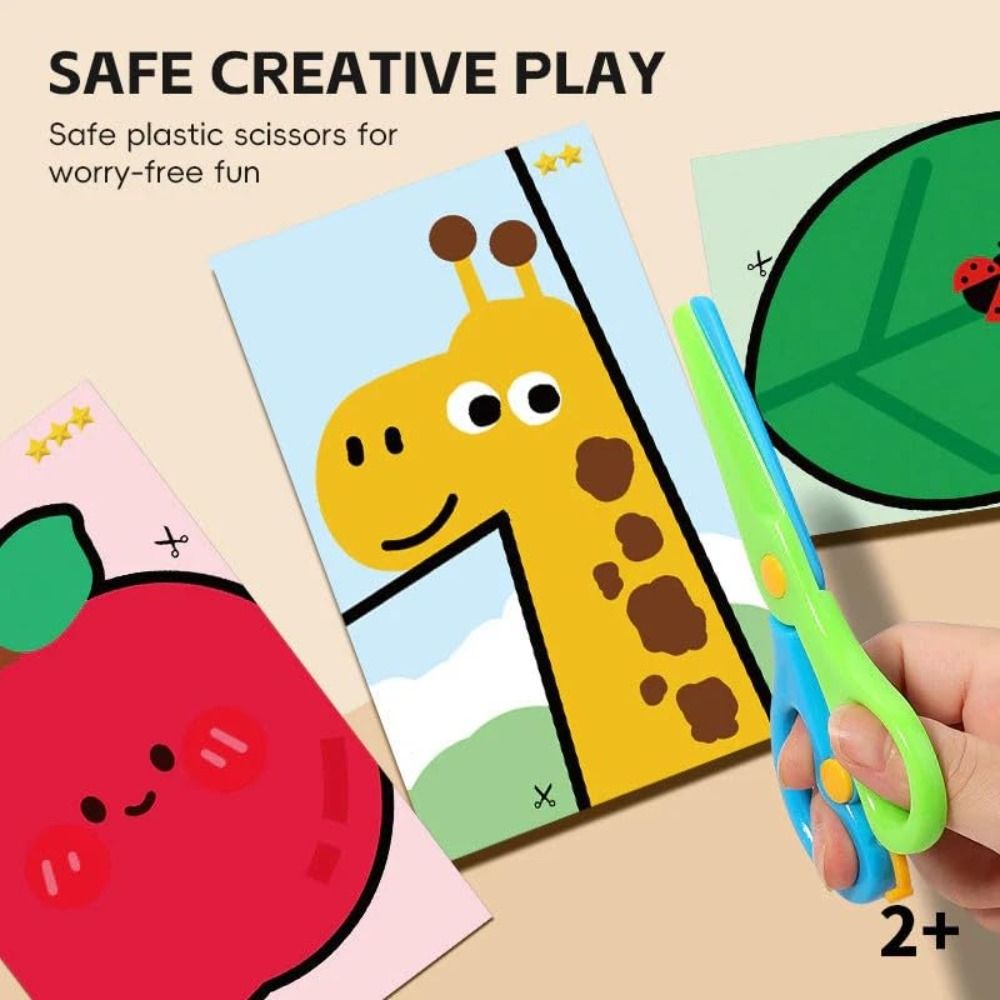 Safety Children Paper Cuttings - Art Craft Using Paper recension och pris
