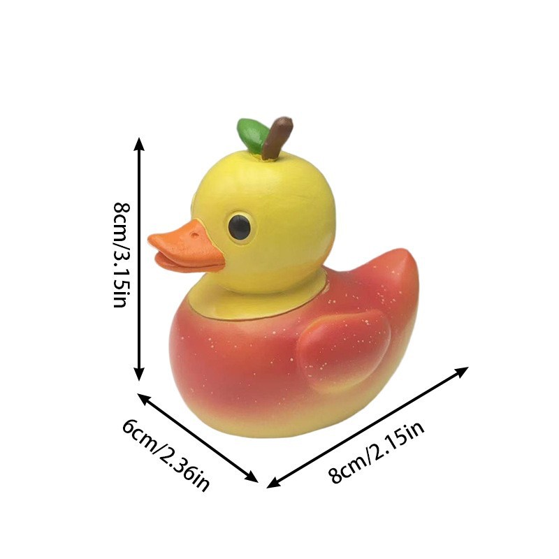 Pineapple Duck Resin Figurine, - Art Craft Duck recension och pris