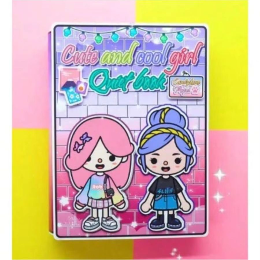 Paper Doll Theme DIY Sticker C - Art Craft For 3 Year Old recension och pris