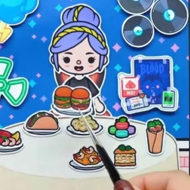 Paper Doll Theme DIY Sticker C - Art Craft For 3 Year Old recension och pris