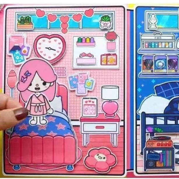 Paper Doll Theme DIY Sticker C - Art Craft For 3 Year Old recension och pris