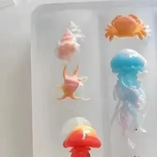 3D Ocean Series Silicone Jelly - Art Craft Jellyfish recension och pris