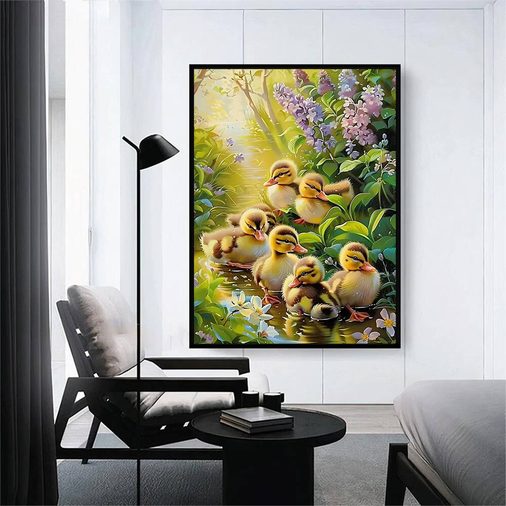 Frameless, 5D DIY Diamond Pain - Art Craft Duck recension och pris