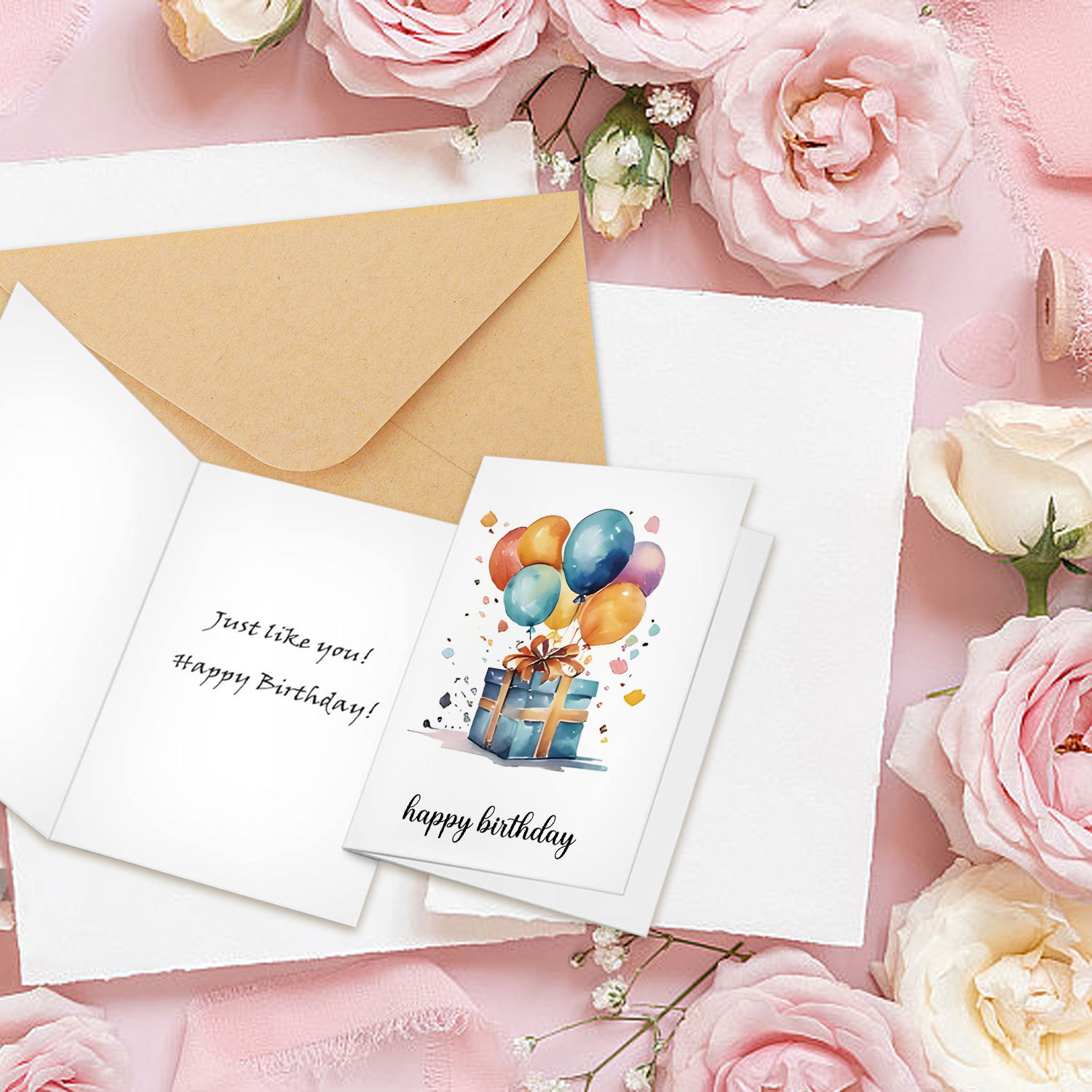 Handmade Watercolor Birthday C - Art Craft Movement recension och pris