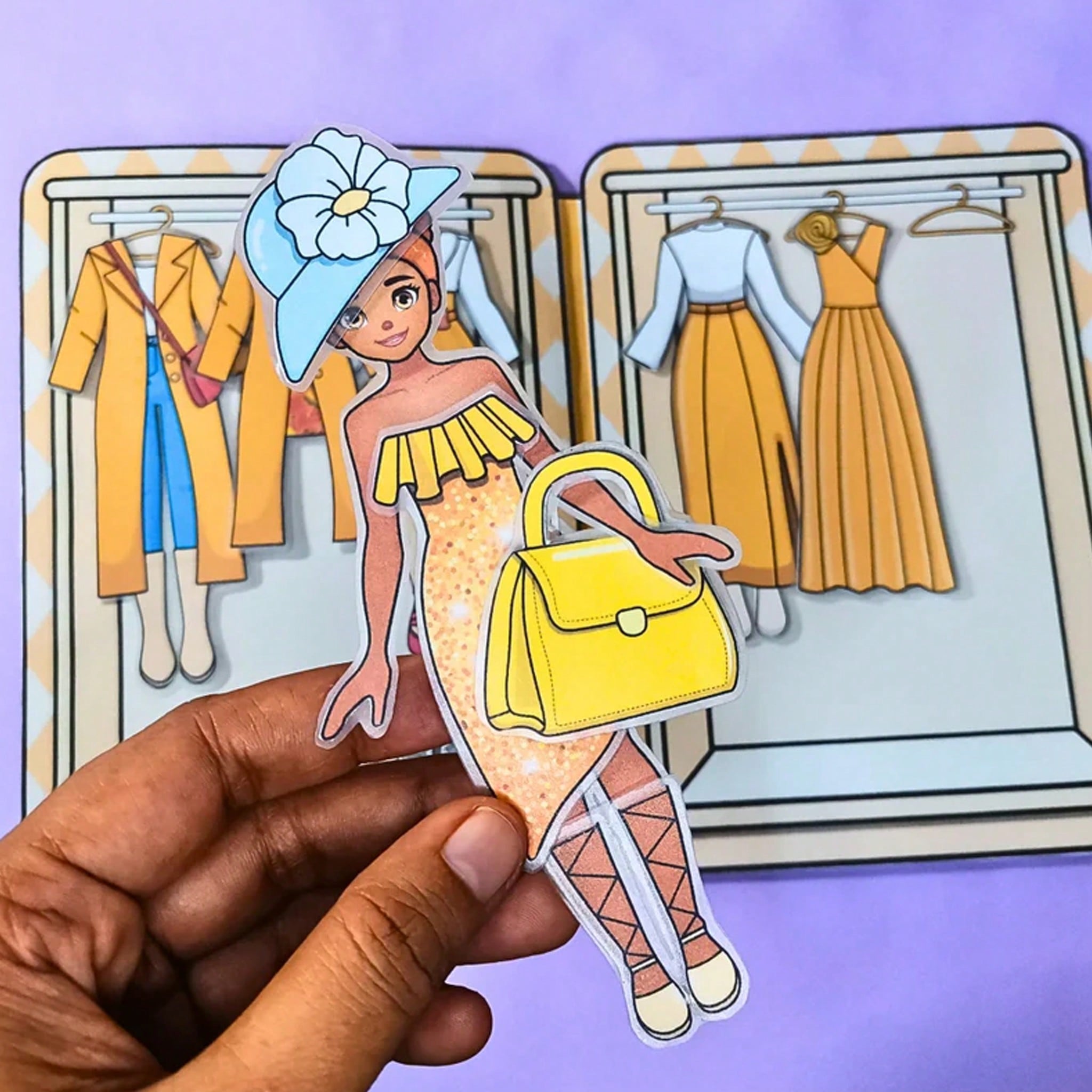 Yellow Dress Girl Tea Party Th - Art Craft For 3 Year Old recension och pris