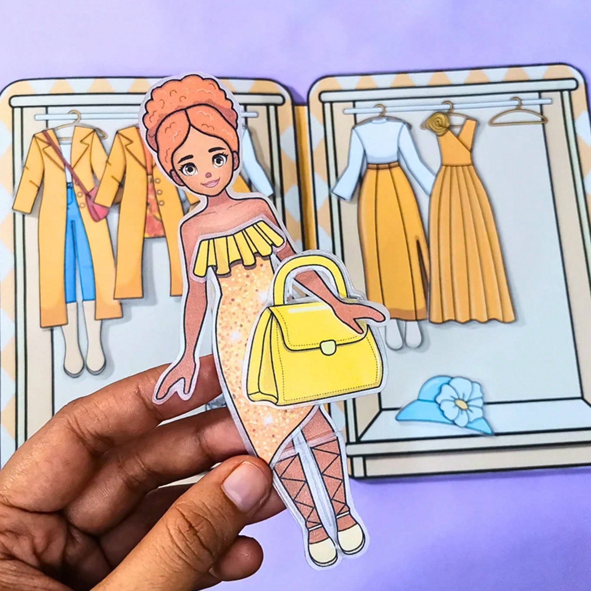 Yellow Dress Girl Tea Party Th - Art Craft For 3 Year Old recension och pris