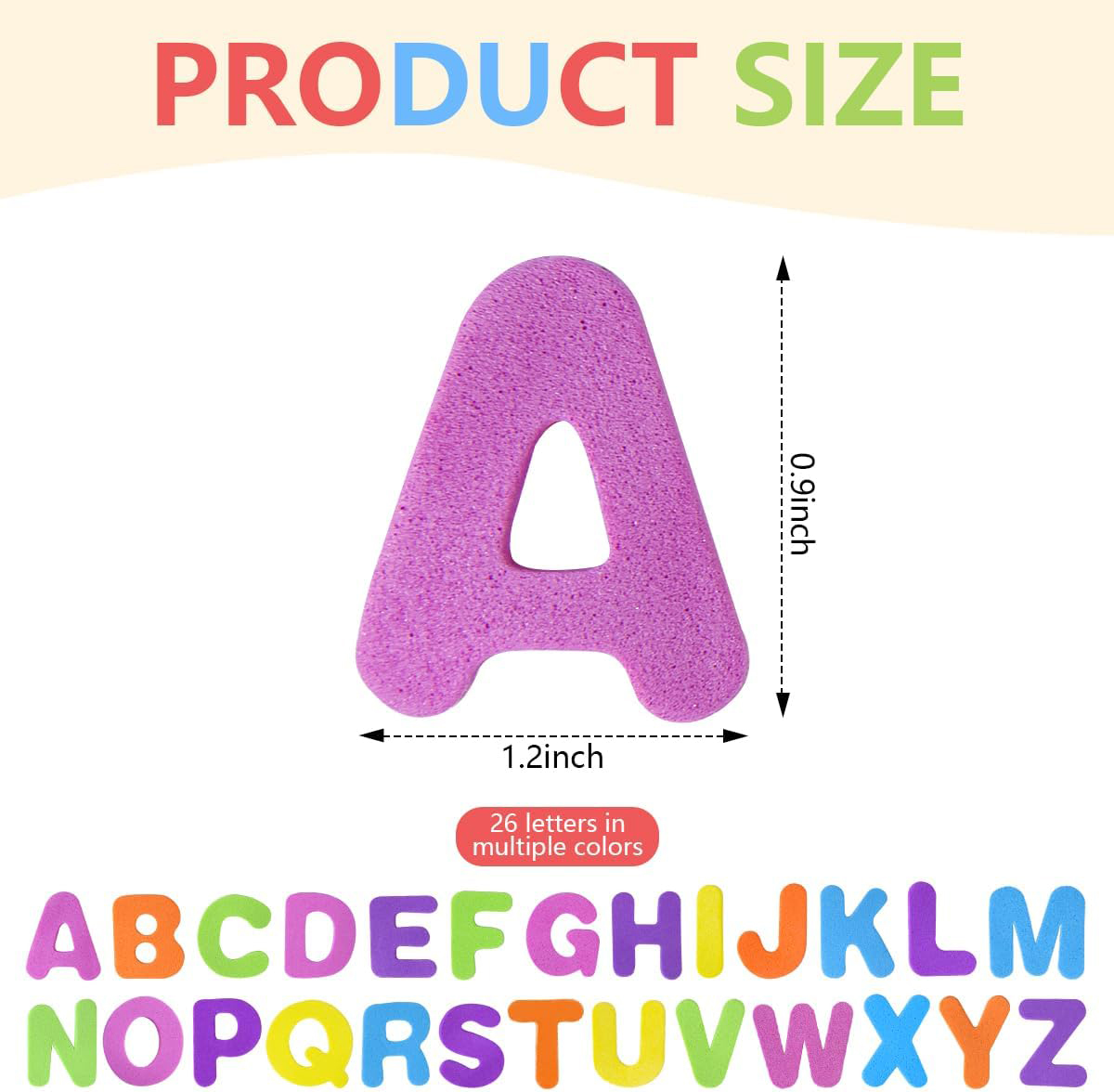 156-468pcs Foam Letter Sticker - Art Craft For 3 Year Old recension och pris