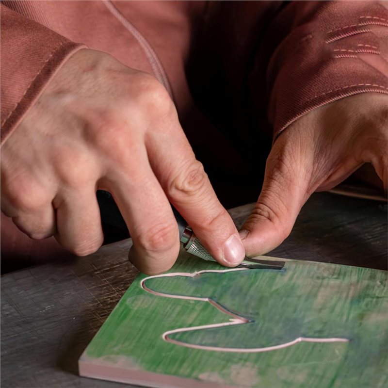 Linoleum For DIY Sculpture Car - Linocut Carving Tool recension och pris