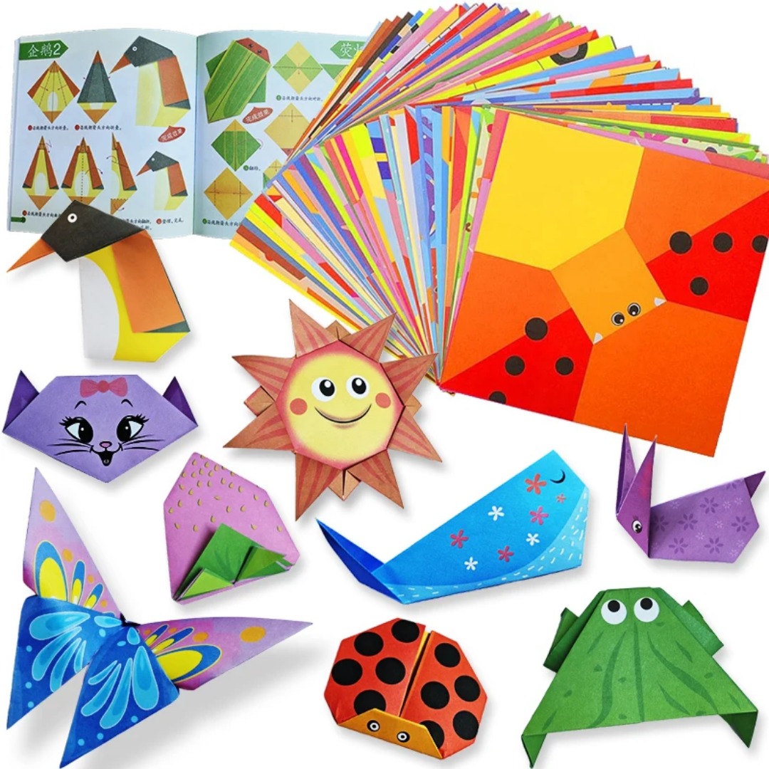 New Origami Kit 30 Sheets Orig - Art Craft For 3 Year Old recension och pris