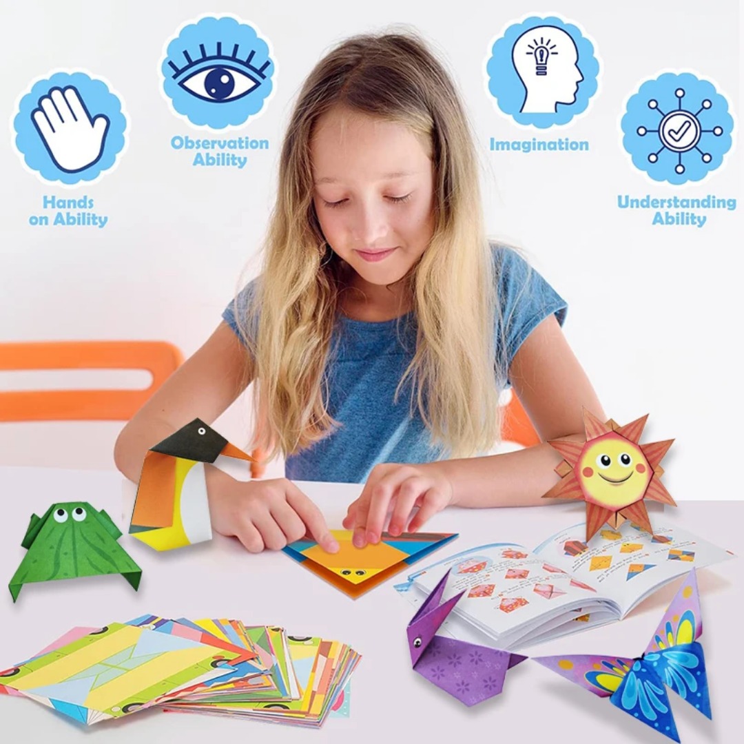 New Origami Kit 30 Sheets Orig - Art Craft For 3 Year Old recension och pris