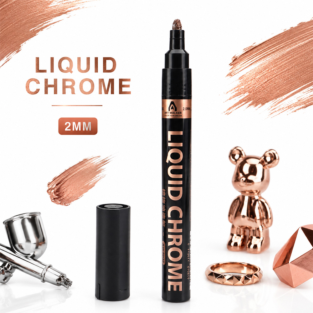 2mm Liquid Chrome Marker High  - Art Craft Mirror recension och pris