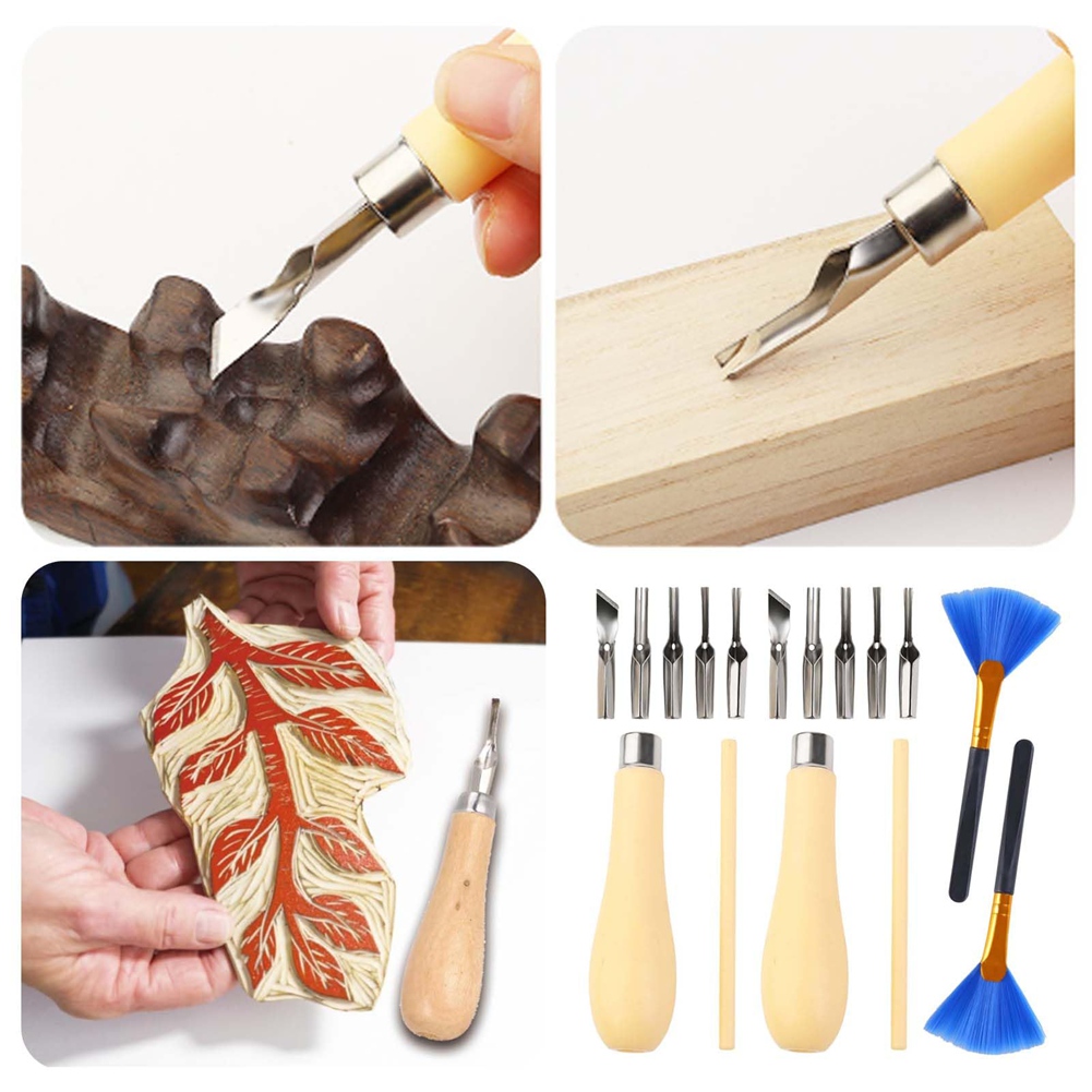 A92P 1 Sets Of Linocut Tool, W - Linocut Carving Tool recension och pris