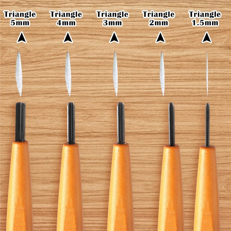 AEA9-5 Pcs Carving Tools Set - - Linocut Carving Tool recension och pris