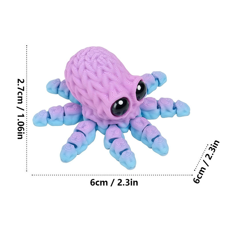 Adorable 3D Printed Octopus Fr - Art Craft Easter recension och pris