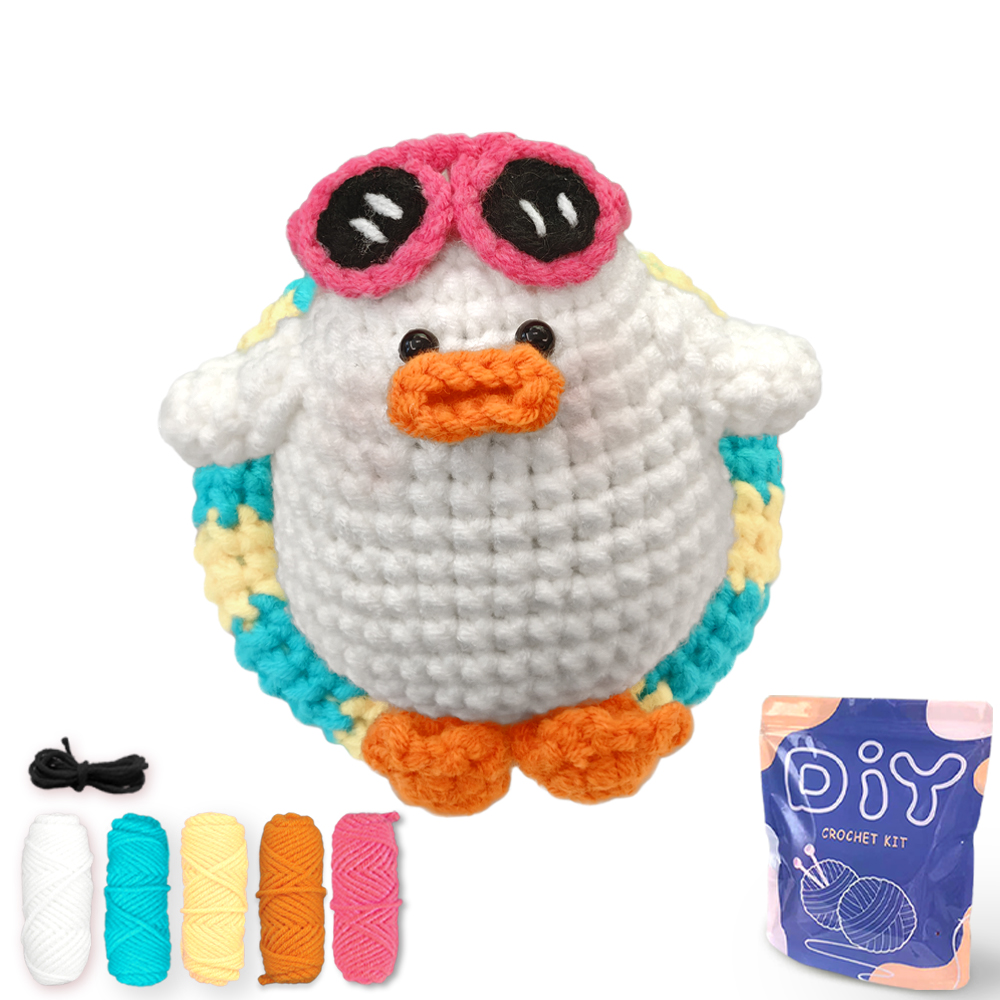 YAMAXIN DIY Crochet Needle Kit - Art Craft Duck recension och pris