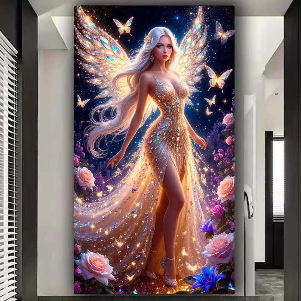 Fantasy Dreamy Fairy Woman Bea - Art And Craft Valentine recension och pris