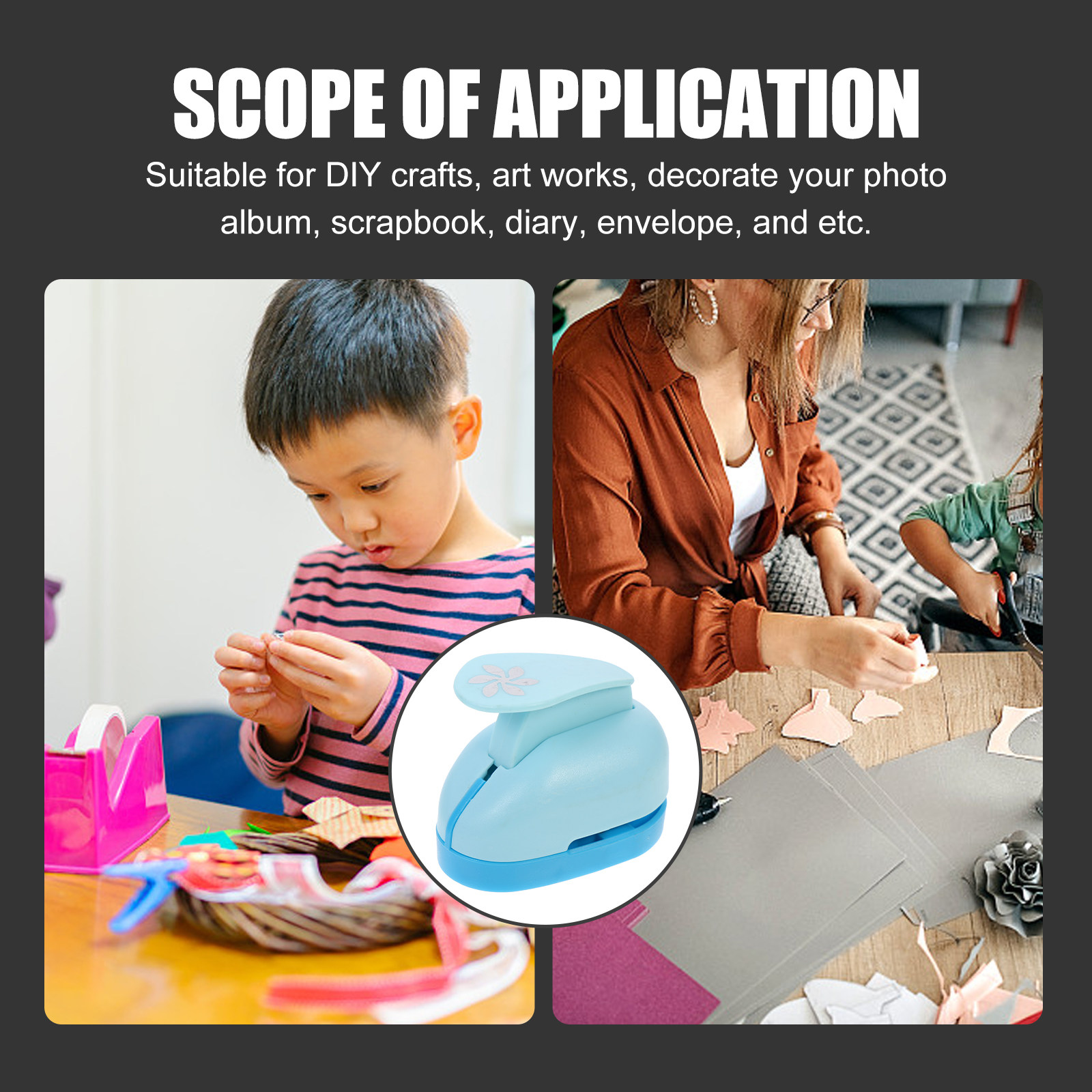 Easy Use Manual Paper Punch fo - Art Craft Using Paper recension och pris