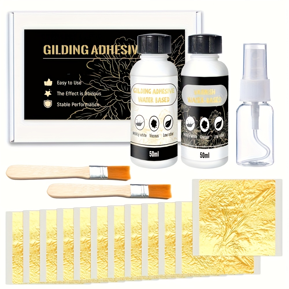 50ml+50ml Golden Leaf Glue, pr - Art Craft Using Leaves recension och pris
