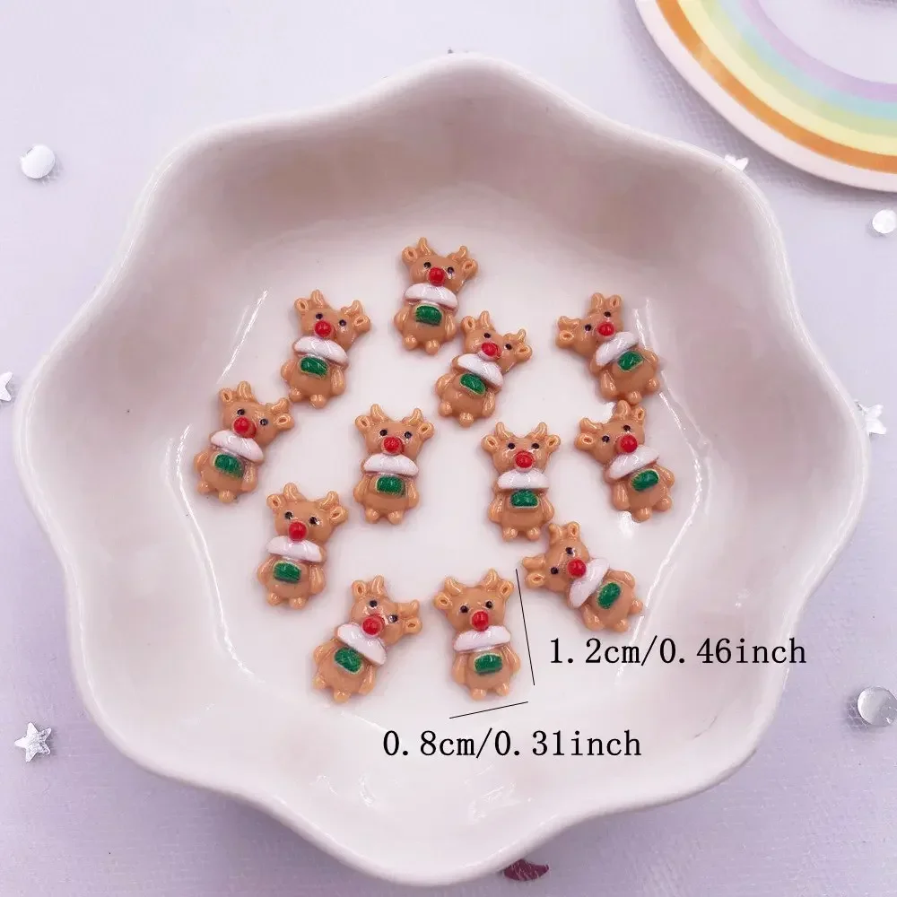 50pcs Resin Mini Colorful Chri - Art Craft Christmas Tree recension och pris
