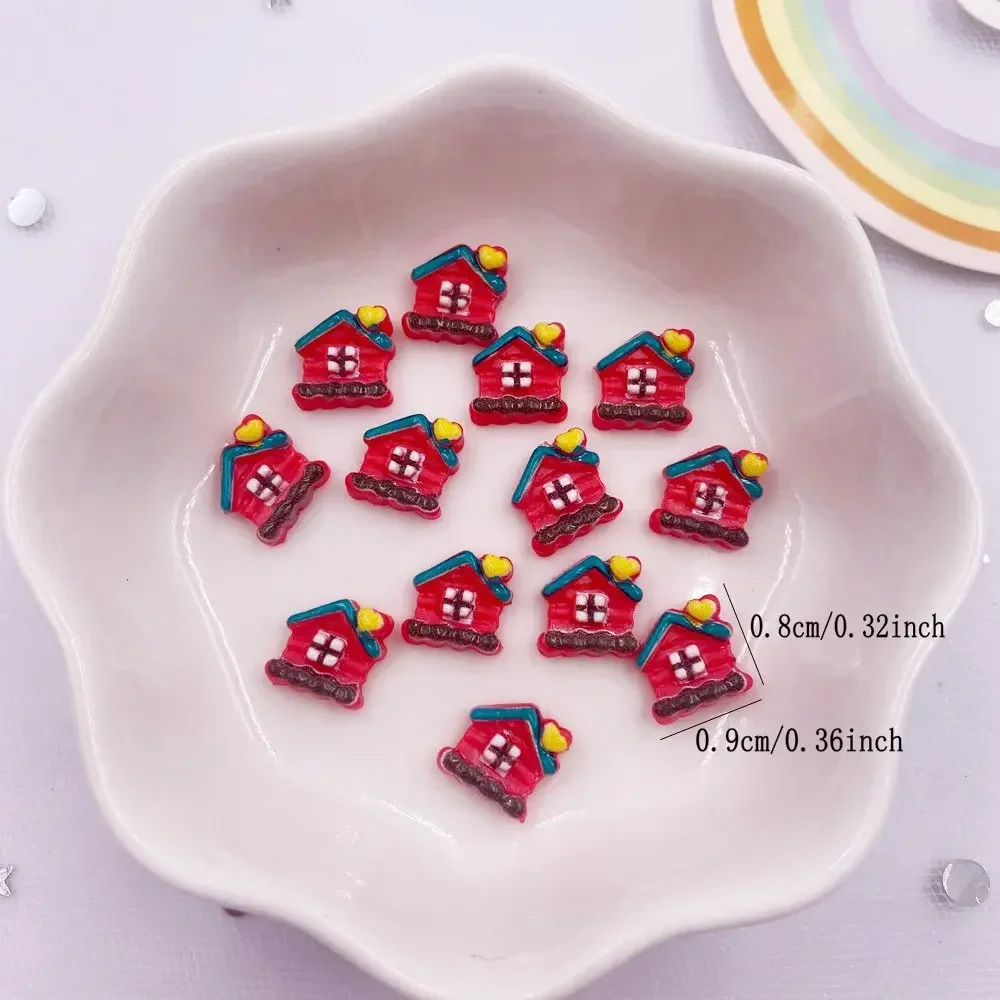 50pcs Resin Mini Colorful Chri - Art Craft Christmas Tree recension och pris