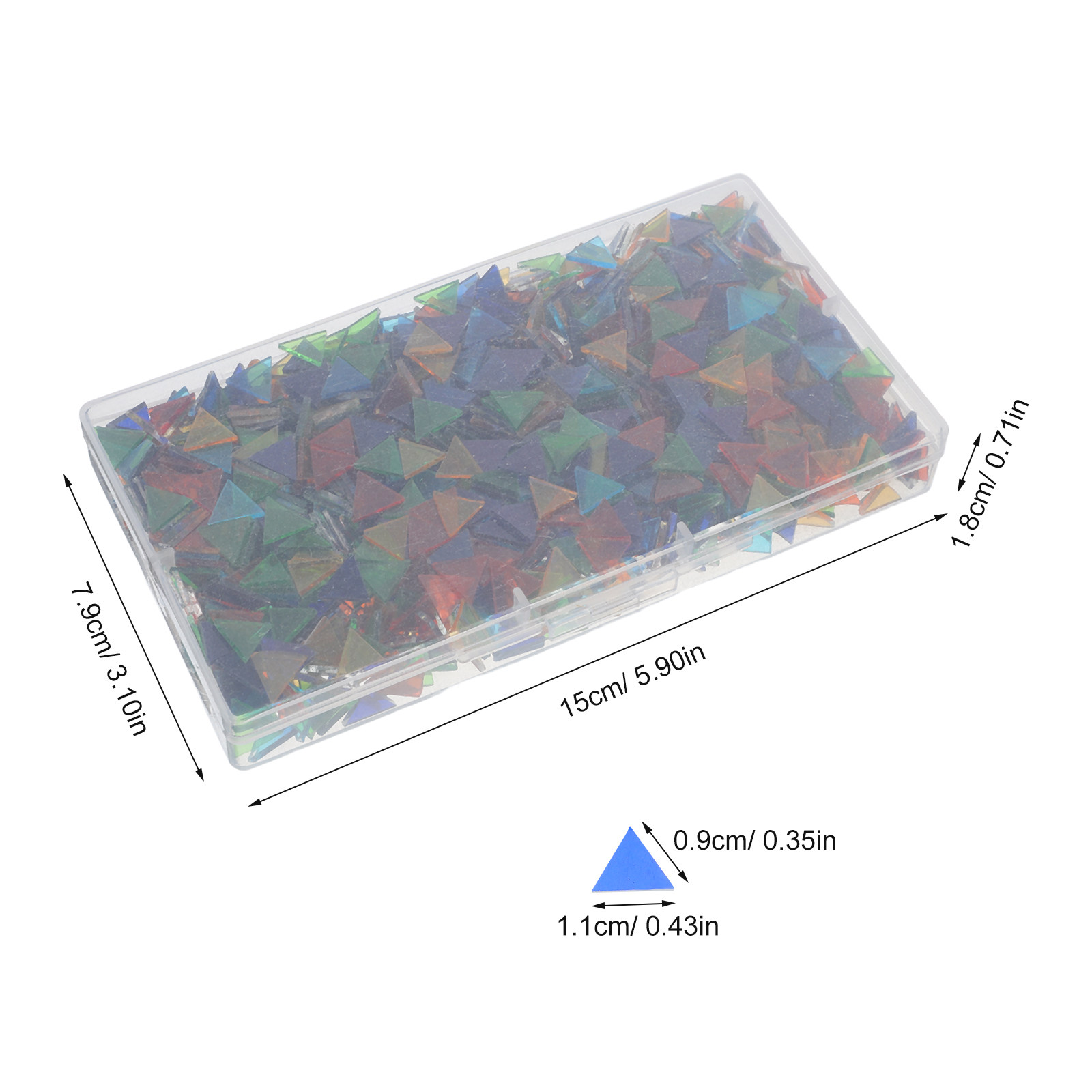 1273 Pcs Crafts Glass Mosaic T - Art Craft Mirror recension och pris