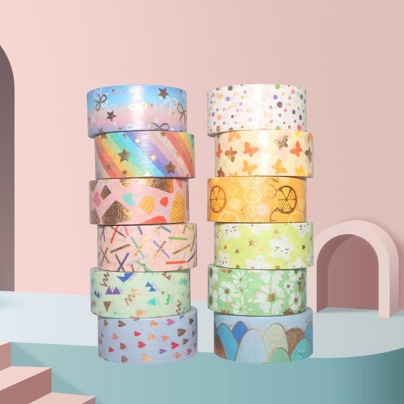 D5BB 12Roll Decorative Paper T - Art Craft Journal recension och pris